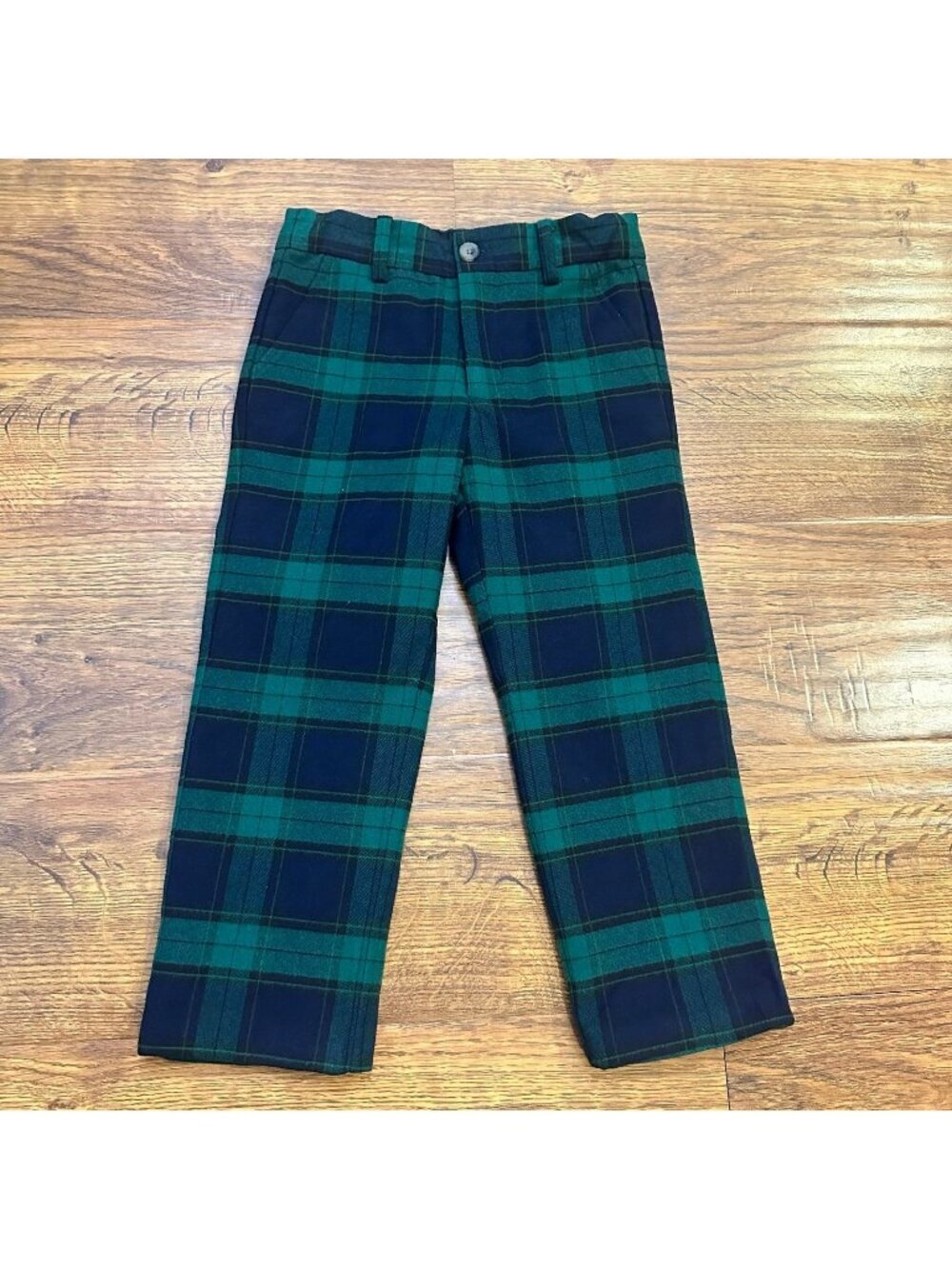 Janie and Jack blackwatch plaid Pants